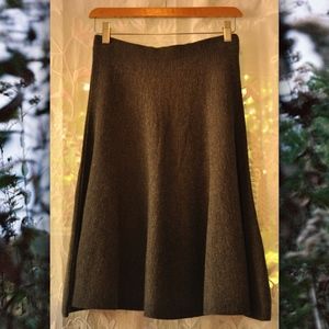 Anthropologie wool skirt